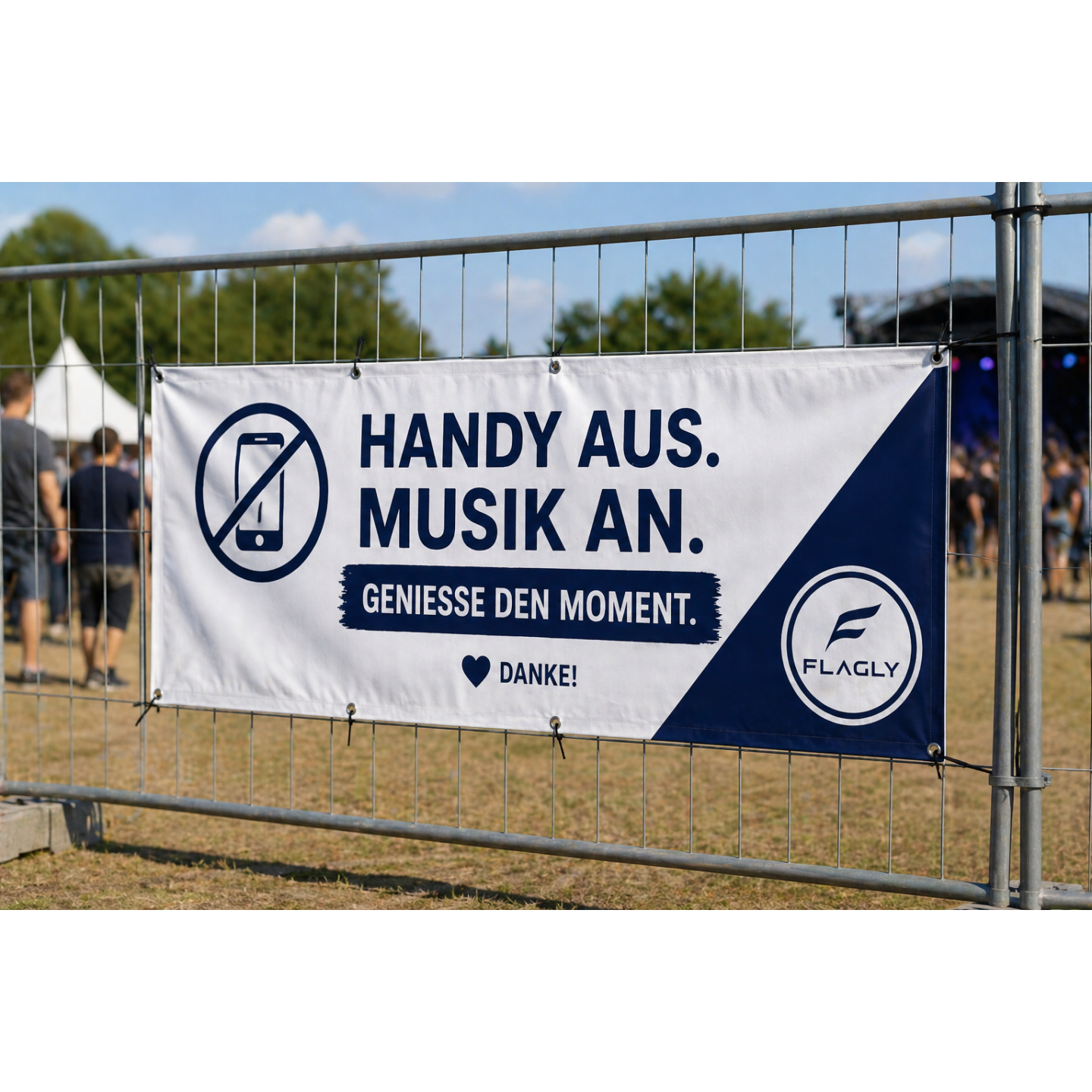 Werbebanner (Stoffbanner), Bild 3