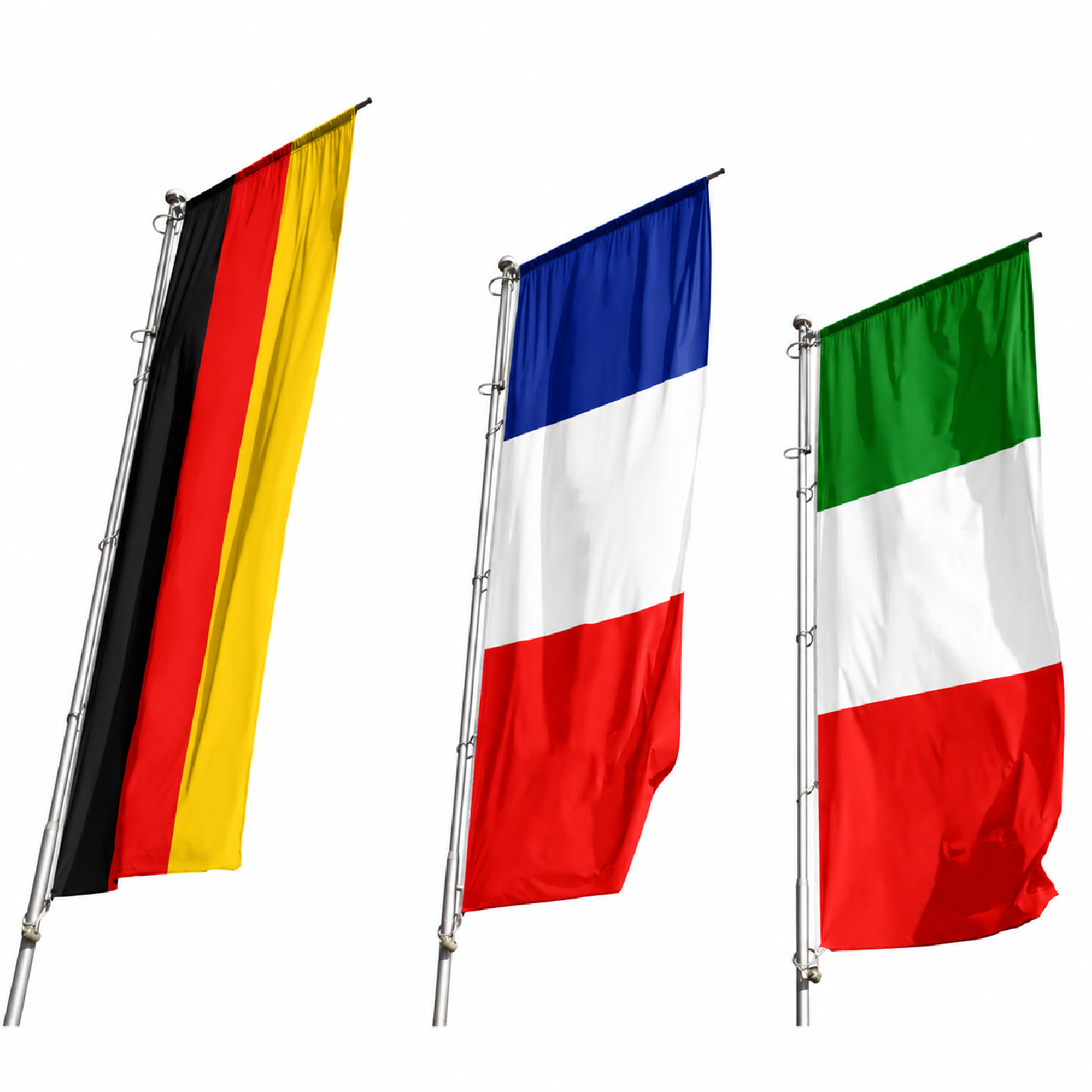 Nationalfahnen Hochformat