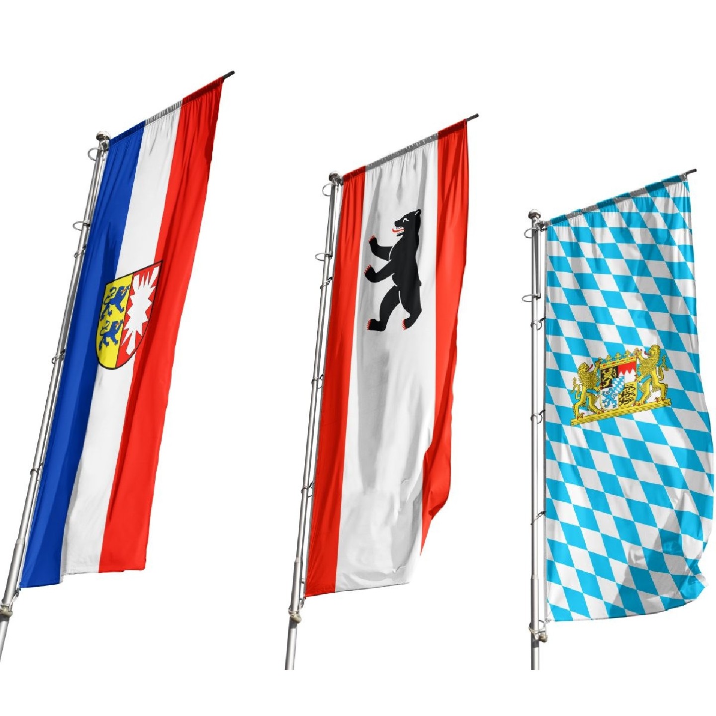 Bundesländer Deutschland Hochformat