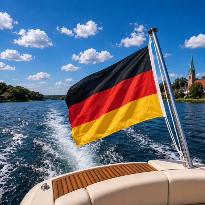 Bootsfahnen Nationen Schiffsflaggentuch 155g/m², Bild 3