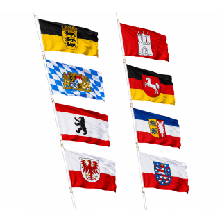 Bootsfahnen Bundesländer Schiffsflaggentuch 155g/m²