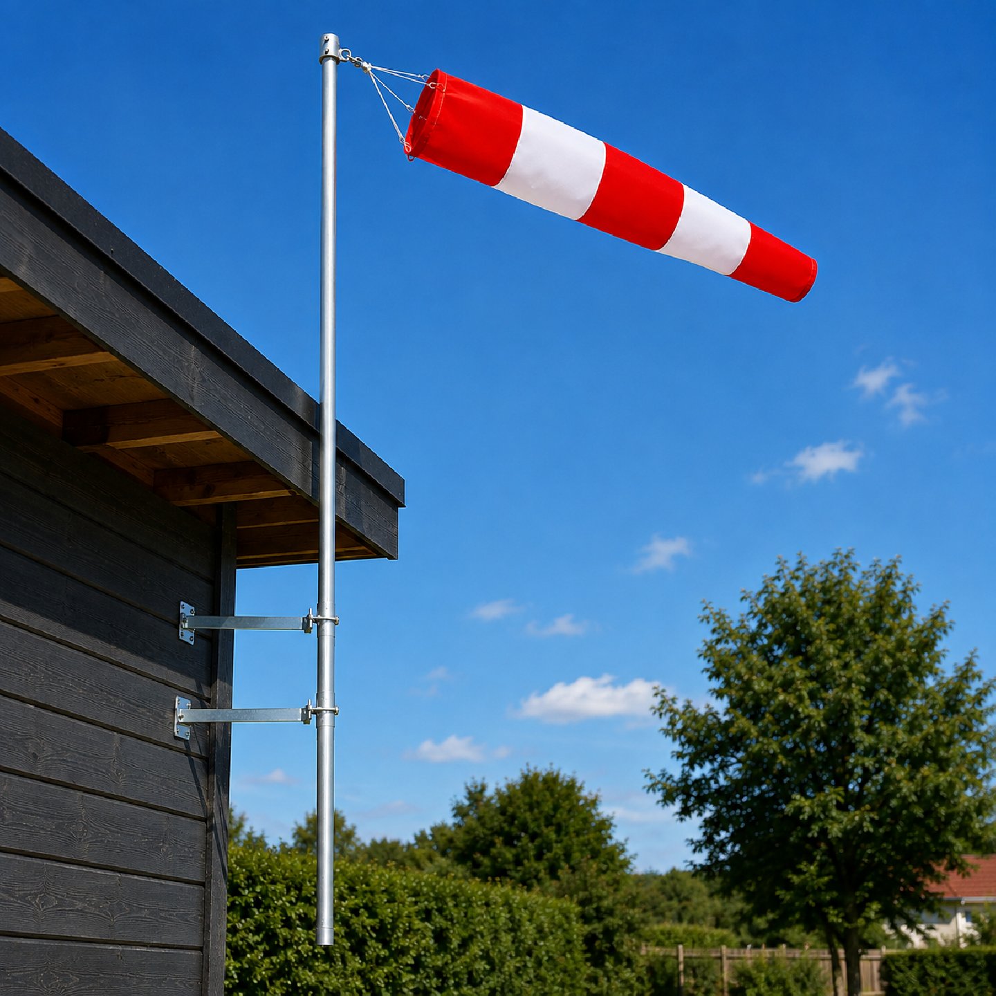 Windsack mit Ring & Seilaufhängung, Bild 2