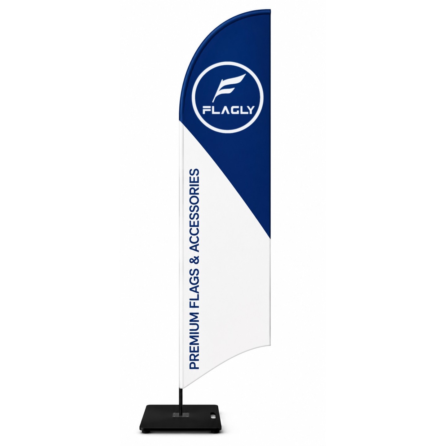 Beachflag Economy Jupiter mit Fiberglasgestell