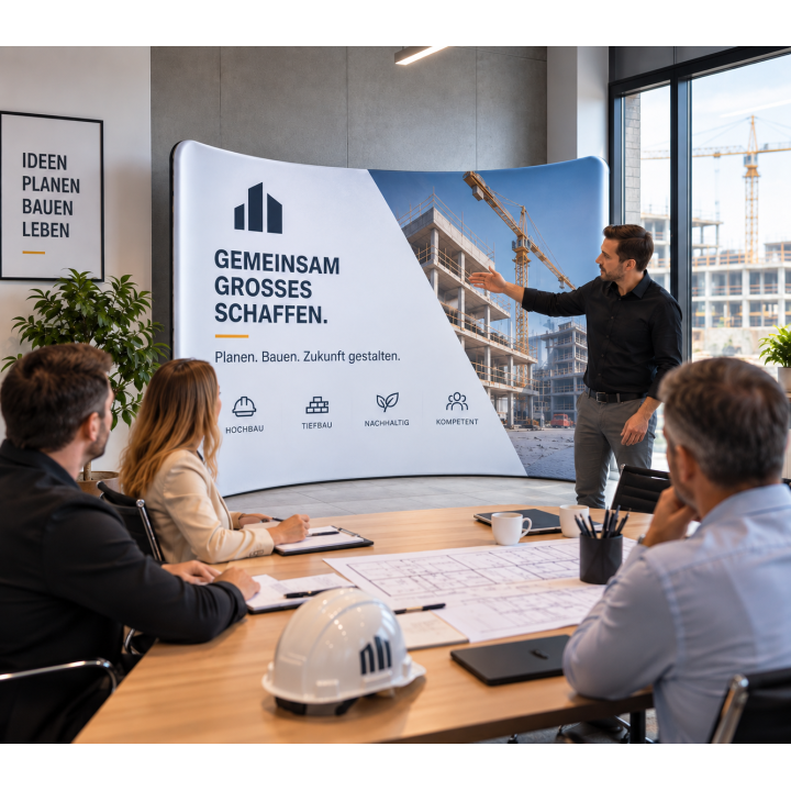 Messewand - gebogen, Bild 3