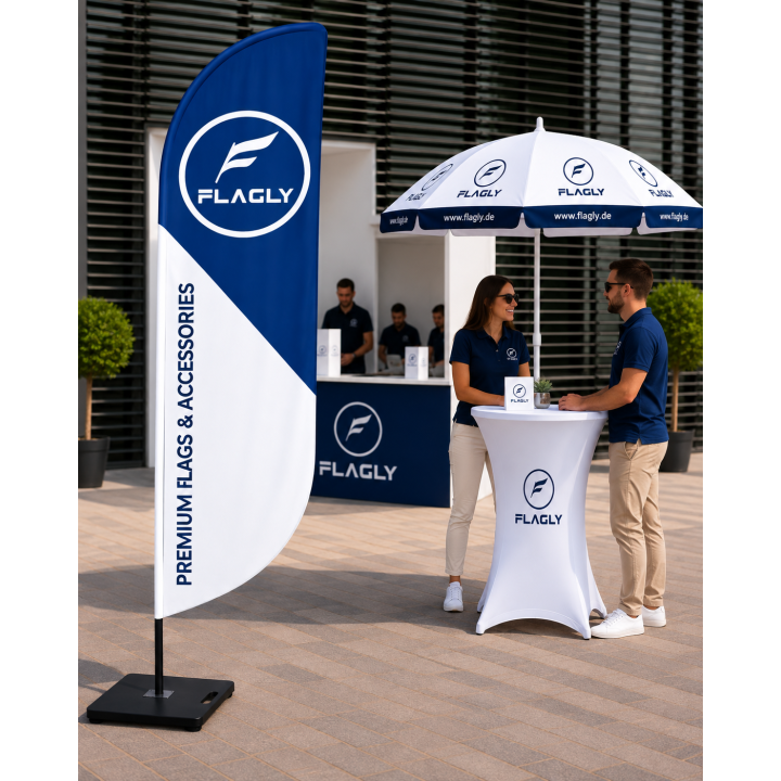 Beachflag Economy - Merkur, Bild 2