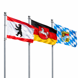 Bundesländerfahnen Deutschland Querformat