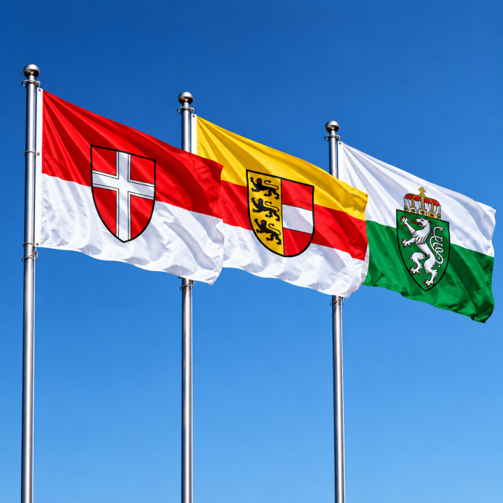 Bundesländerfahnen Österreich Querformat, Bild 2